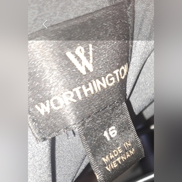 Grey Worthington dress size 16 - Picture 3 of 4